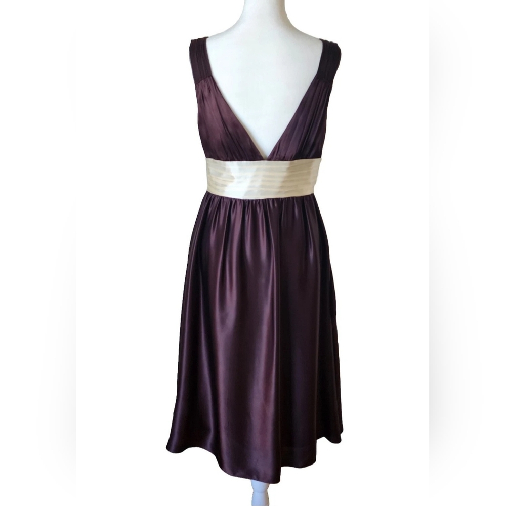 Vintage Rory Gilmore Y2K 100% Silk Shelli Segal Dress, Party - Picture 10 of 13